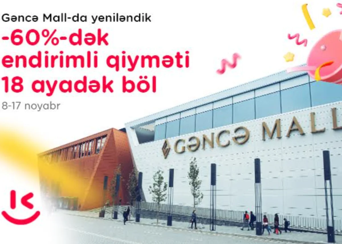 “Kontakt”ın “Gəncə Mall” mağazası indi yepyeni üslubda xidmətinizdə