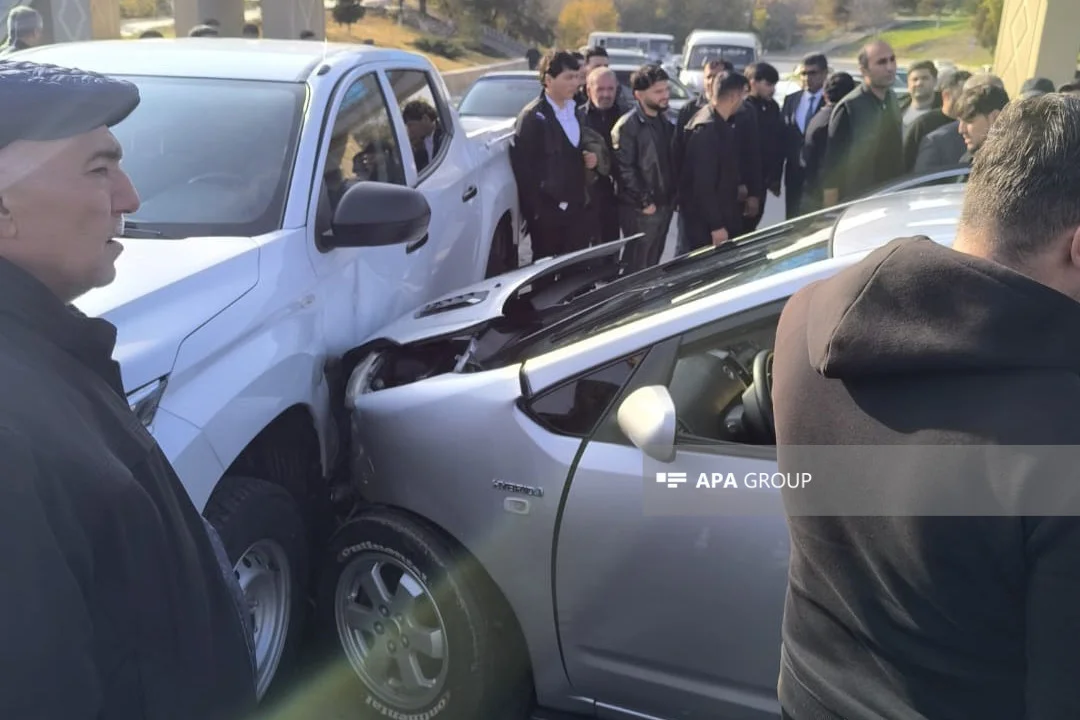 Naxçıvanda iki maşın toqquşub, xəsarət alan var FOTO