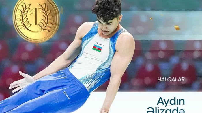 Gimnastlarımız Özbəkistanda 5 medal qazandılar