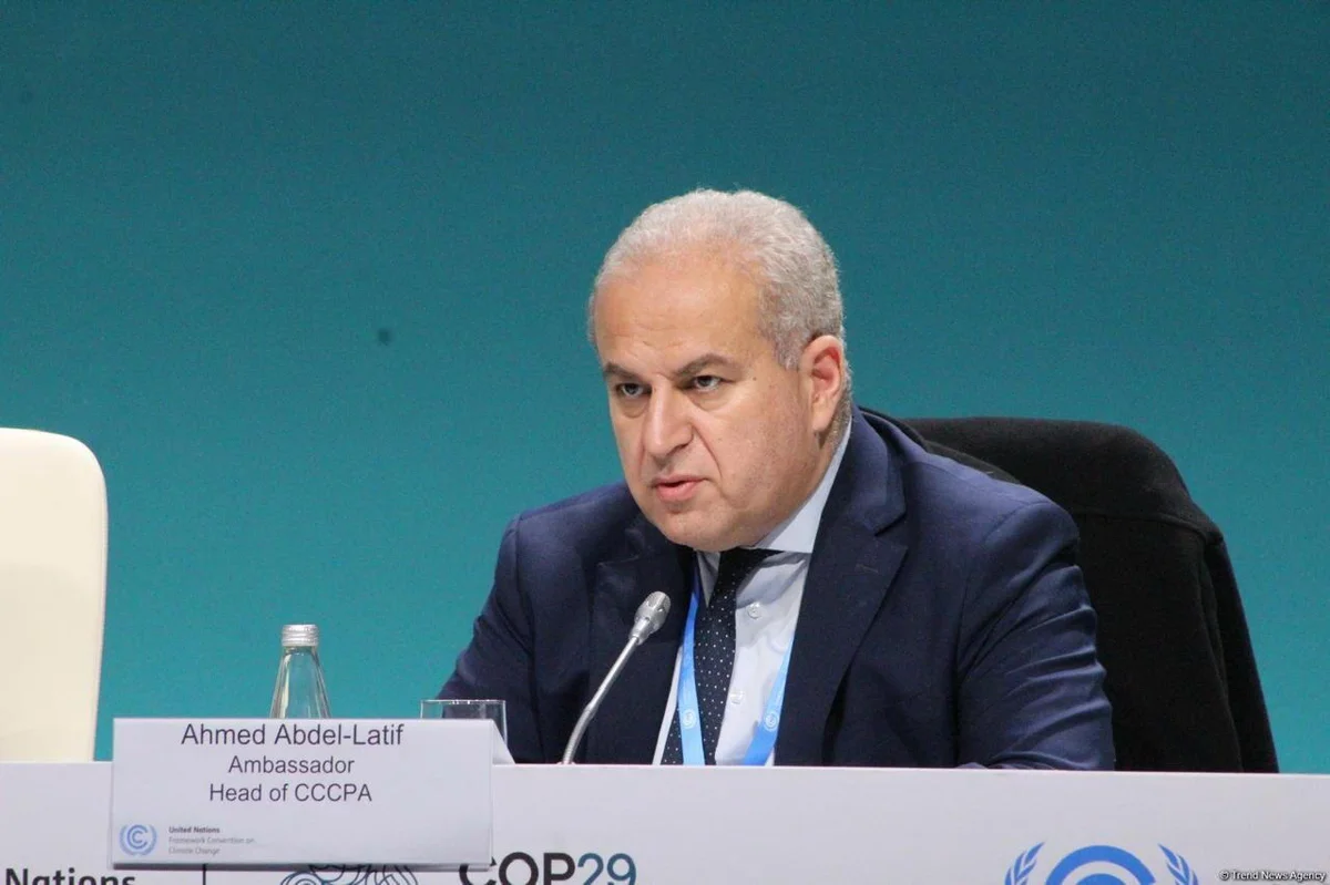 COP29 стала инклюзивным процессом Ахмед Абдель Латиф