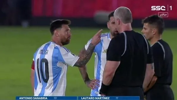 Messi ilə hakim arasında nə baş verib? Səndən xoşum gəlmir