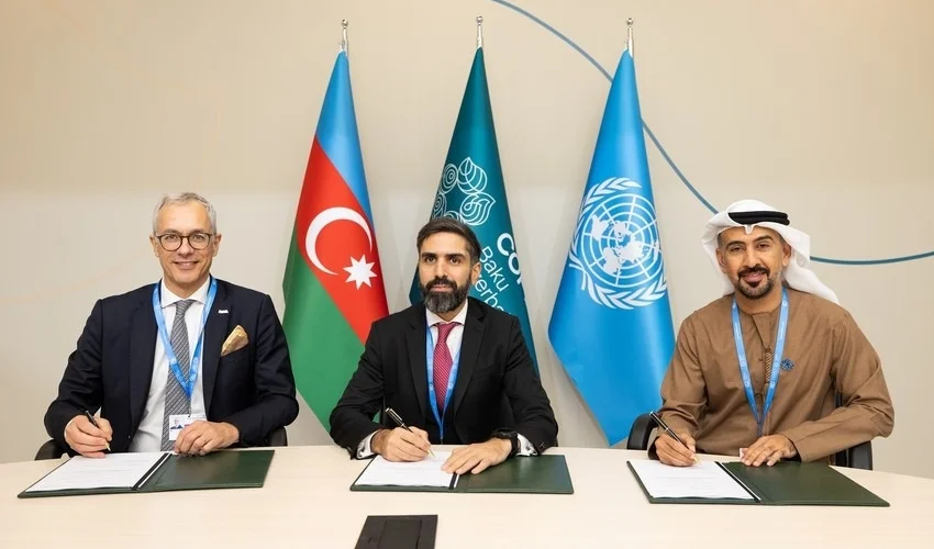 SOCAR, “Masdar” və “ACWA Power” şirkətləri arasında Anlaşma Memorandumu imzalandı