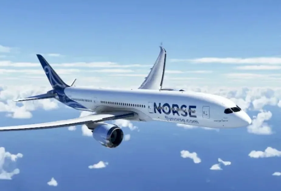 Norveç aviaşirkətinə məxsus təyyarə Bakıya məcburi eniş edib