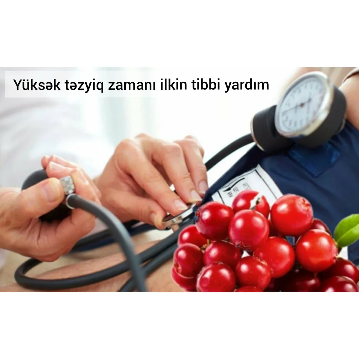 Təzyiq kəskin qalxanda İLK YARDIM+VİDEO