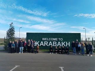 Səyyahlardan ibarət növbəti qrup Qarabağ və Şərqi Zəngəzura gəlib