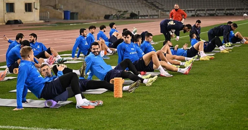 Millimiz Fransa ilə oyuna belə hazırlaşdı FOTOLAR