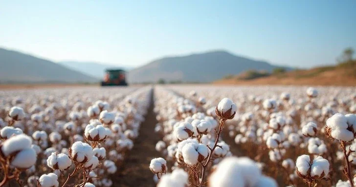 Производство хлопковолокна в Азербайджане увеличилось почти на 33%