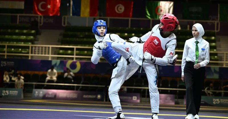 İslam Oyunları: Taekvondoçumuz gümüş medal qazanıb