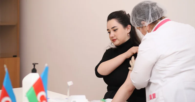 Naxçıvanda əhali arasında qrip əleyhinə vaksinasiya aparılır