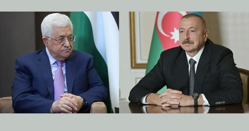 Алиев направил поздравительное письмо Махмуду Аббасу