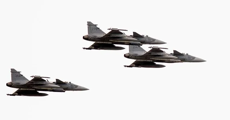 Колумбия закупила шведские истребители