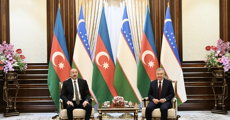 Daşkənddə Azərbaycan Prezidenti İlham Əliyevin Özbəkistan Prezidenti ilə təkbətək görüşü olub YENİLƏNƏCƏK