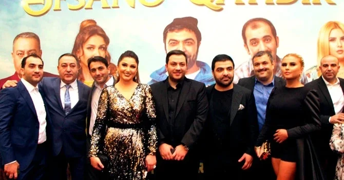 Əfsanə qayıdır filminin qala gecəsində baş verənlər FOTOLAR