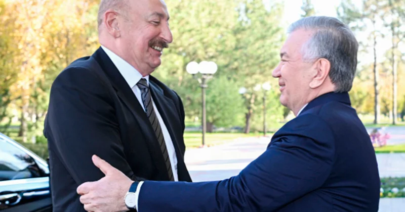 Prezidentlər təkbətək görüşdü Fotolar