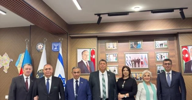 Azərbaycan İsrail Ticarət Evində dostluq və əməkdaşlıq görüşü keçirilib