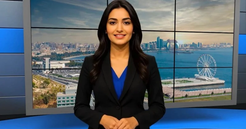 Azərbaycanda süni intellekt aparıcı efirə çıxacaq (VİDEO)