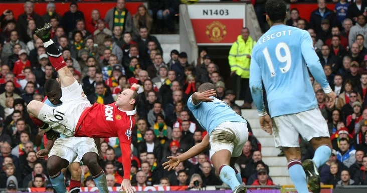 Runi 14 il əvvəl vurduğu əfsanəvi qolu təkrar etdi VİDEO