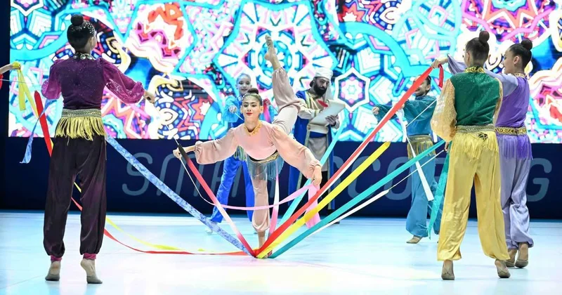 Gəncədə aerobika gimnastikası üzrə 14 cü Avropa çempionatı start götürdü