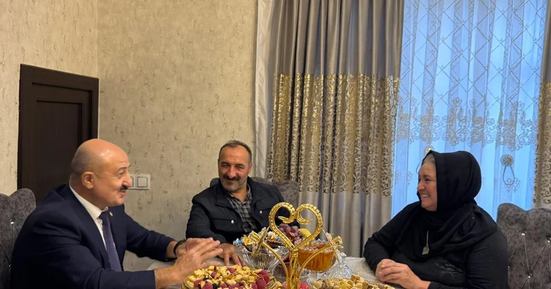 Asif Əsgərovun şəhid ailələri ilə görüşləri davam edir FOTOLAR