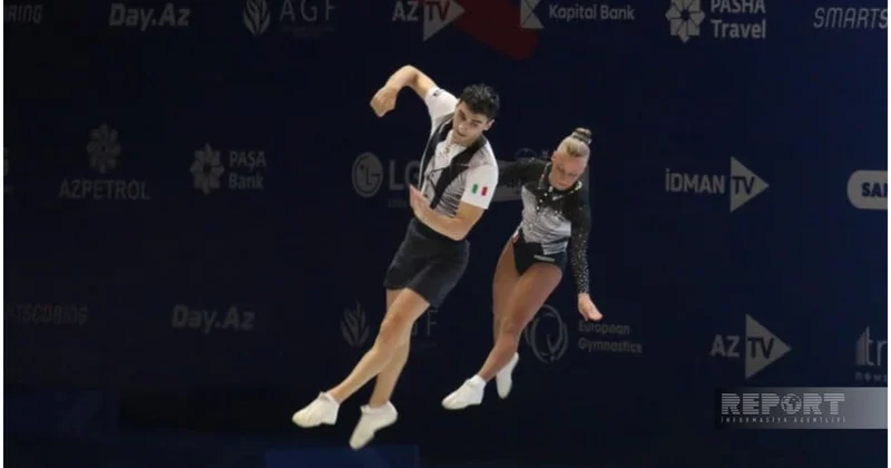 Azərbaycan gimnastları Avropa çempionatında mübarizəyə başlayır FOTOLAR