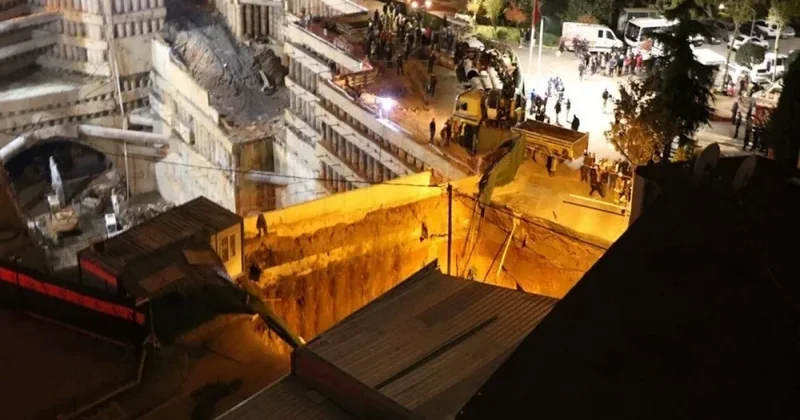 Обвал в метро Стамбула ВИДЕО