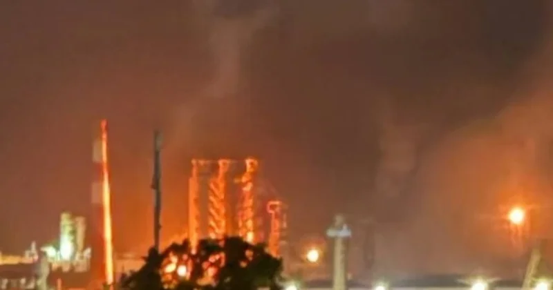 Дроны атаковали НПЗ в Волгограде видео