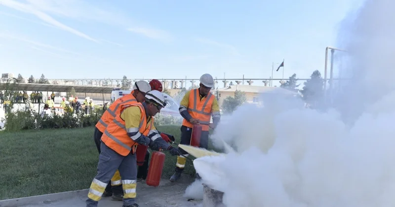 FHN in Bakı Regional Mərkəzi mülki müdafiə məşqləri keçirilib FOTOLAR