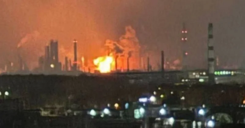 Ukrayna Rusiyanın neft emalı zavodunun vurulduğunu təsdiqlədi