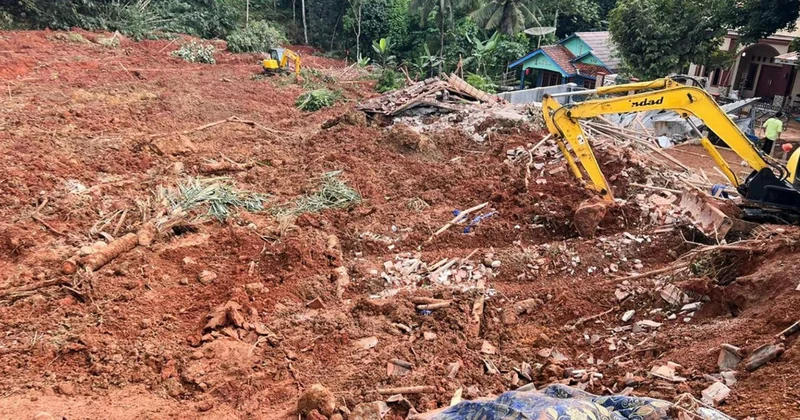 Оползень в Индонезии забрал жизни 6 человек Minval Politika