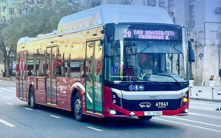 ​Bakıda yeni marşrut xətti açıldı FOTO