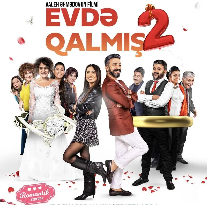 Evdə Qalmış 2 filminin təqdimatı oldu VİDEO/FOTO