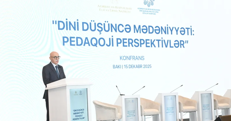 Nazir müavini: Təhsil sistemi gənclərin dini dünyagörüşünün düzgün formalaşmasında həlledici rol oynayır