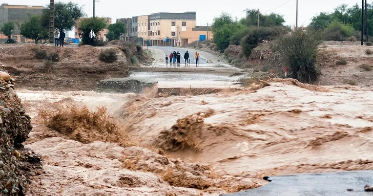 Сильное наводнение в Марокко: много погибших Minval Politika