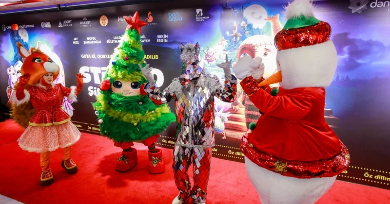 Новогодний фестиваль в Баку бродячий цирк, жуткие существа… (ВИДЕО, ФОТО)