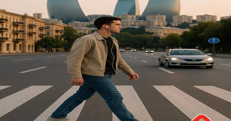 DYP: Yol keçərkən qulaqlıqdan istifadə qəza riskini artırır