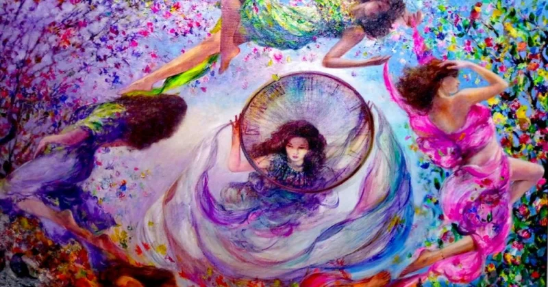 Rəssam Emil Əzizdən “Naxış və siluet”