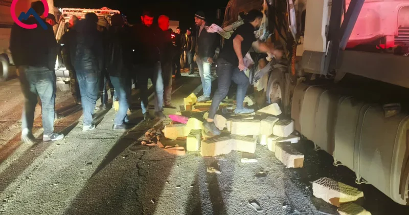 DAF “KamAZ”a çırpıldı Sürücüsü öldü+Fotolar