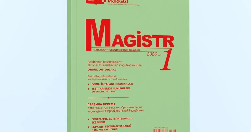 “Magistr” jurnalının xüsusi buraxılışı çıxdı