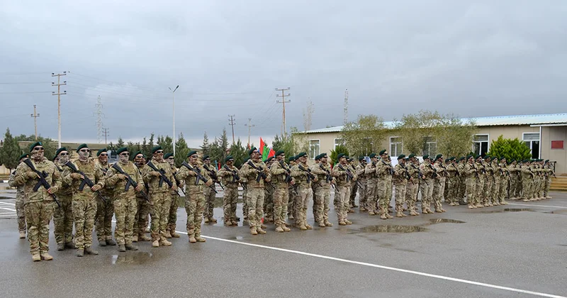 В Азербайджане состоялась церемония выпуска Курса подводного штурмового спецназа (ФОТО)