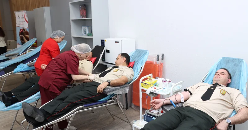 Agentliyin əməkdaşları qan verdilər FOTOLAR