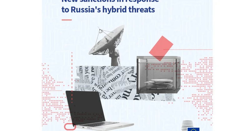 Avropa İttifaqı Rusiyanın hibrid təhdidlərinə qarşı 12 şəxsə və 2 təşkilata sanksiya tətbiq edib