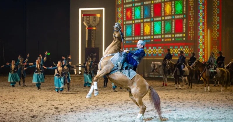 Qarabağ atları Bəhreyndə keçirilən “Mara’ee 2025” festivalında çıxış edib FOTO