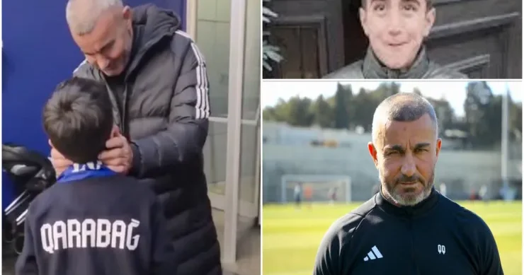 Hamı bu uşaqdan danışır Qurban Qurbanovla onunla belə görüşdü VİDEO