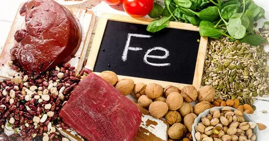 Dəmir tərkibi ən yüksək olan məhsullar BUNLARDIR