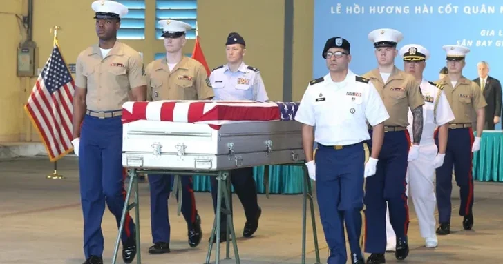 Вьетнам передал США останки пропавших солдат Индокитайской войны