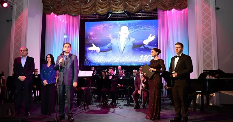 Rəşid Behbudovun 110 illik yubileyinə həsr olunmuş qala gecə keçirilib FOTO
