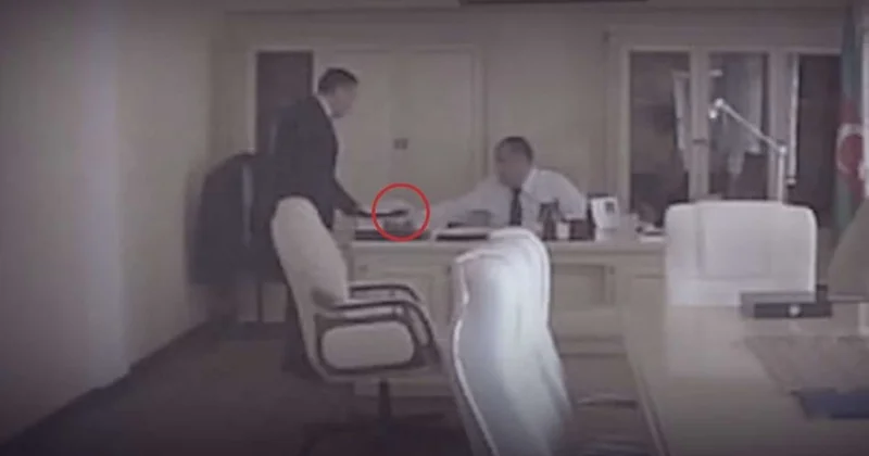 İcra başçısının rüşvət almasının görüntüləri DTX məlumat yaydı + VİDEO