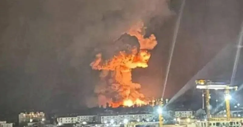 Ukraynanın hücumdan sonra Qazaxıstan 480 min ton neft itirib