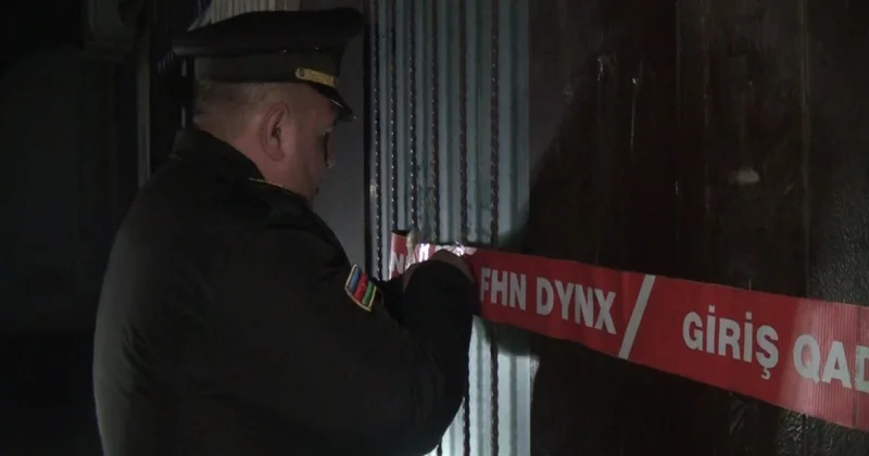 Bakıda yanğın təhlükəli sexlərin fəaliyyəti dayandırılıb VİDEO