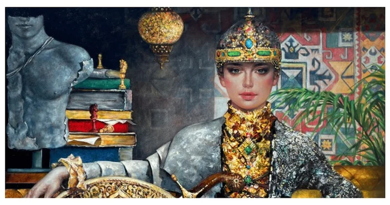 В Музее ковра откроется персональная выставка художника Эмиля Азиза Орнамент и силуэт ФОТО